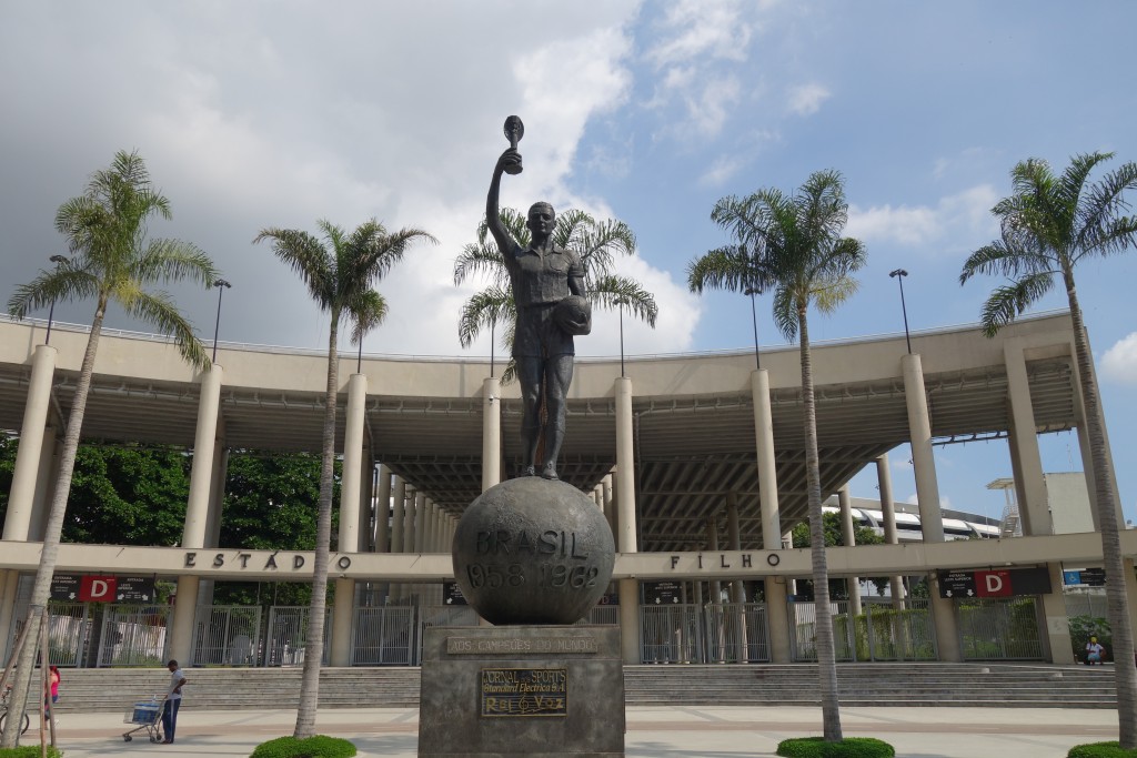 Maracana Stadium (where the opening ceremonies will be held)