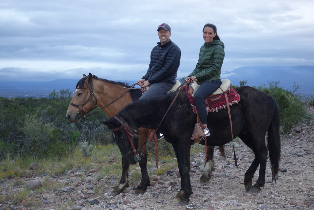 Horseback trip 