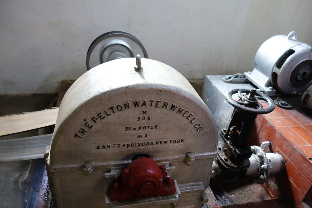 Original hydro-electric power equipment